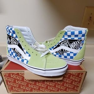 Vans Sk8 Hi Sharp Green Brand New